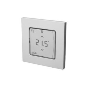 Termostatas šildomoms grindims įleidžiamas su ekranu 5-35C 3A/230V AC Danfoss ICON