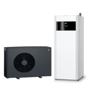 CTC kintamos galios šilumos siurblys oras-vanduo C100 8/12/16 kW + 225l talpa